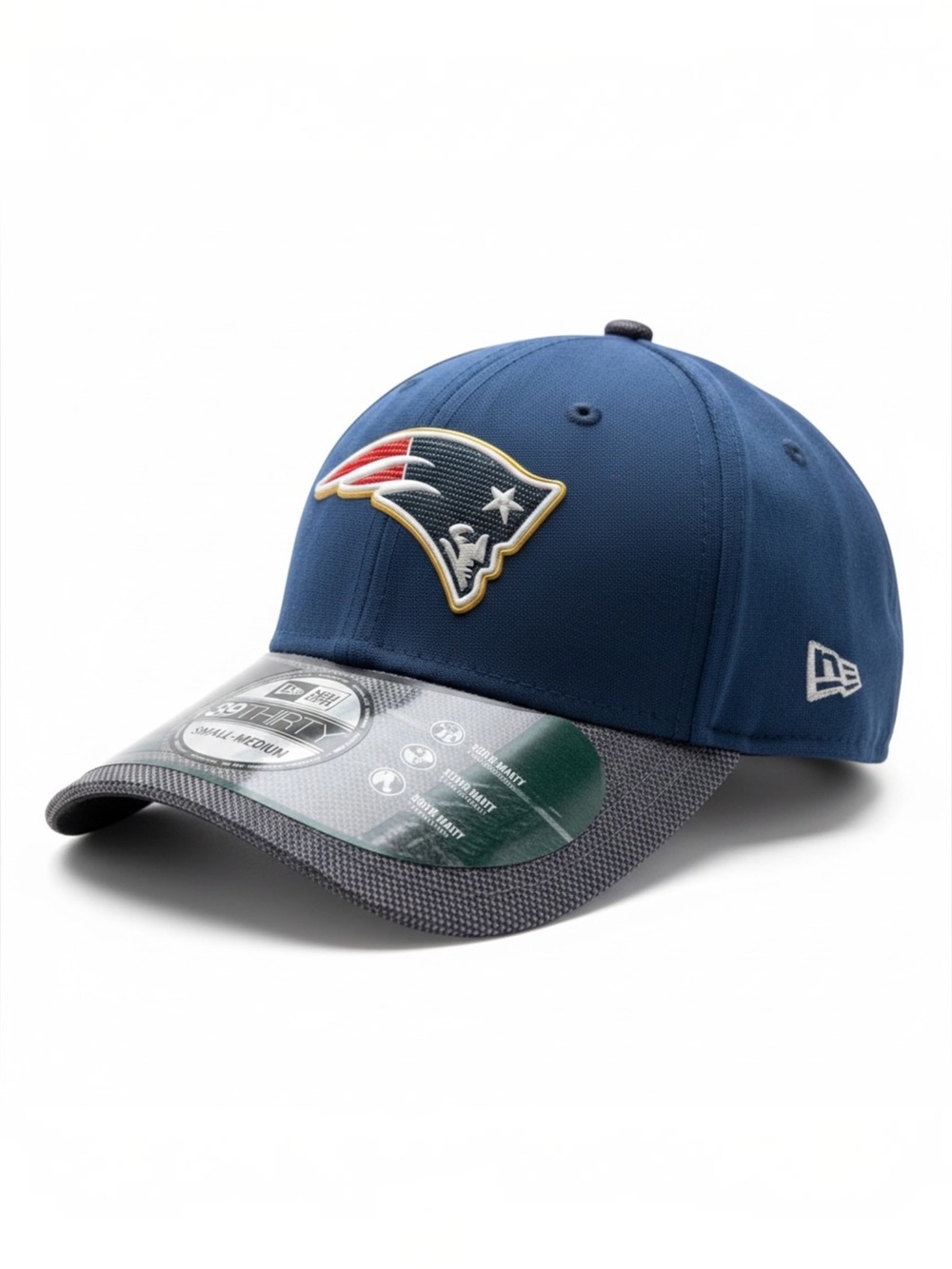 New Era 39THIRTY New England Patriots Sideline Stretch Fit Hat Cap Mens S/M